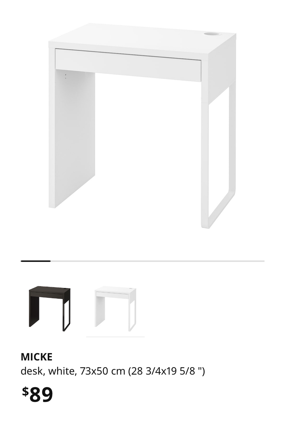 Small Ikea Desk