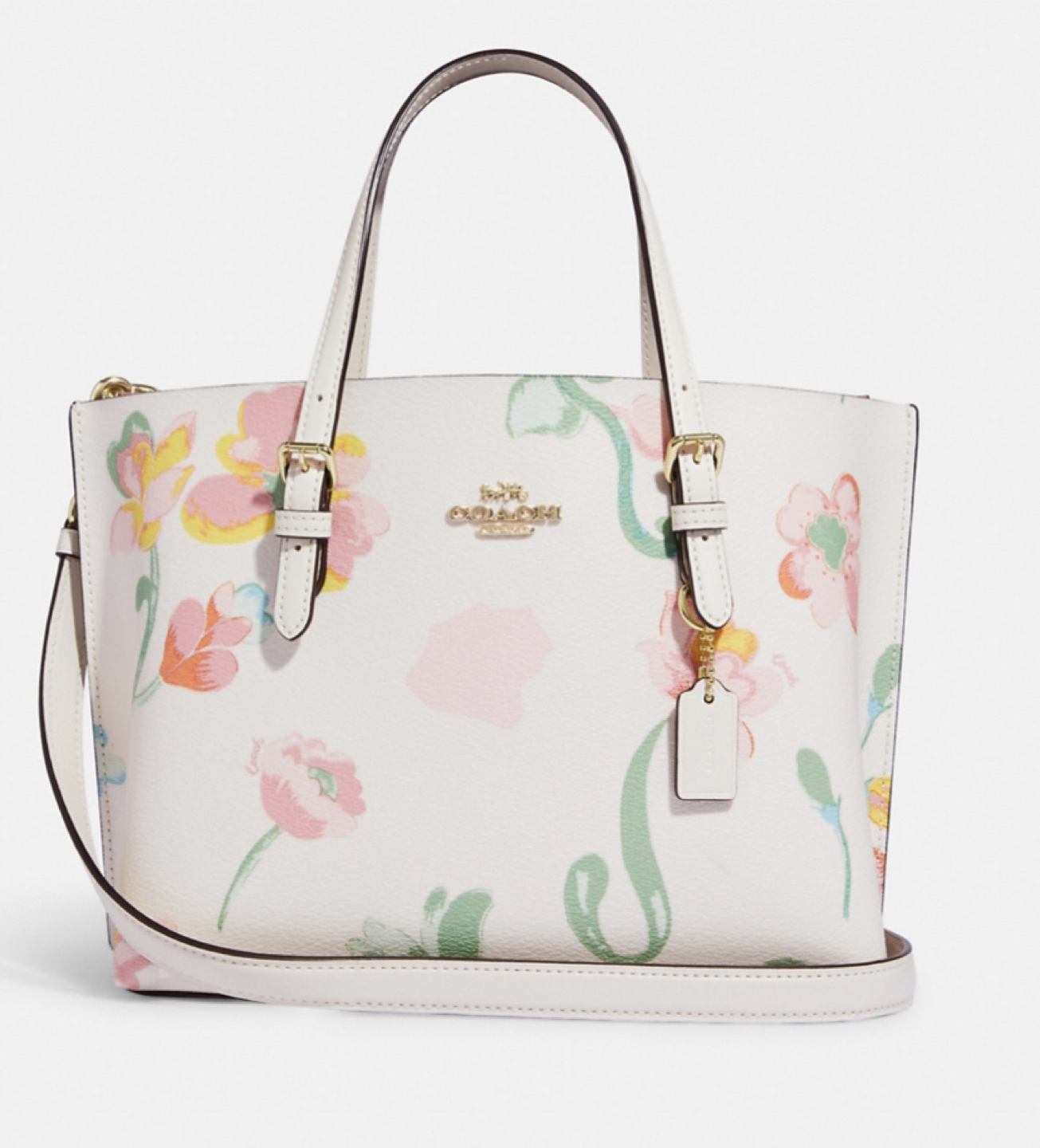 Coach Mollie Tote 25 With Dreamy Land Floral Print image indicator(4)