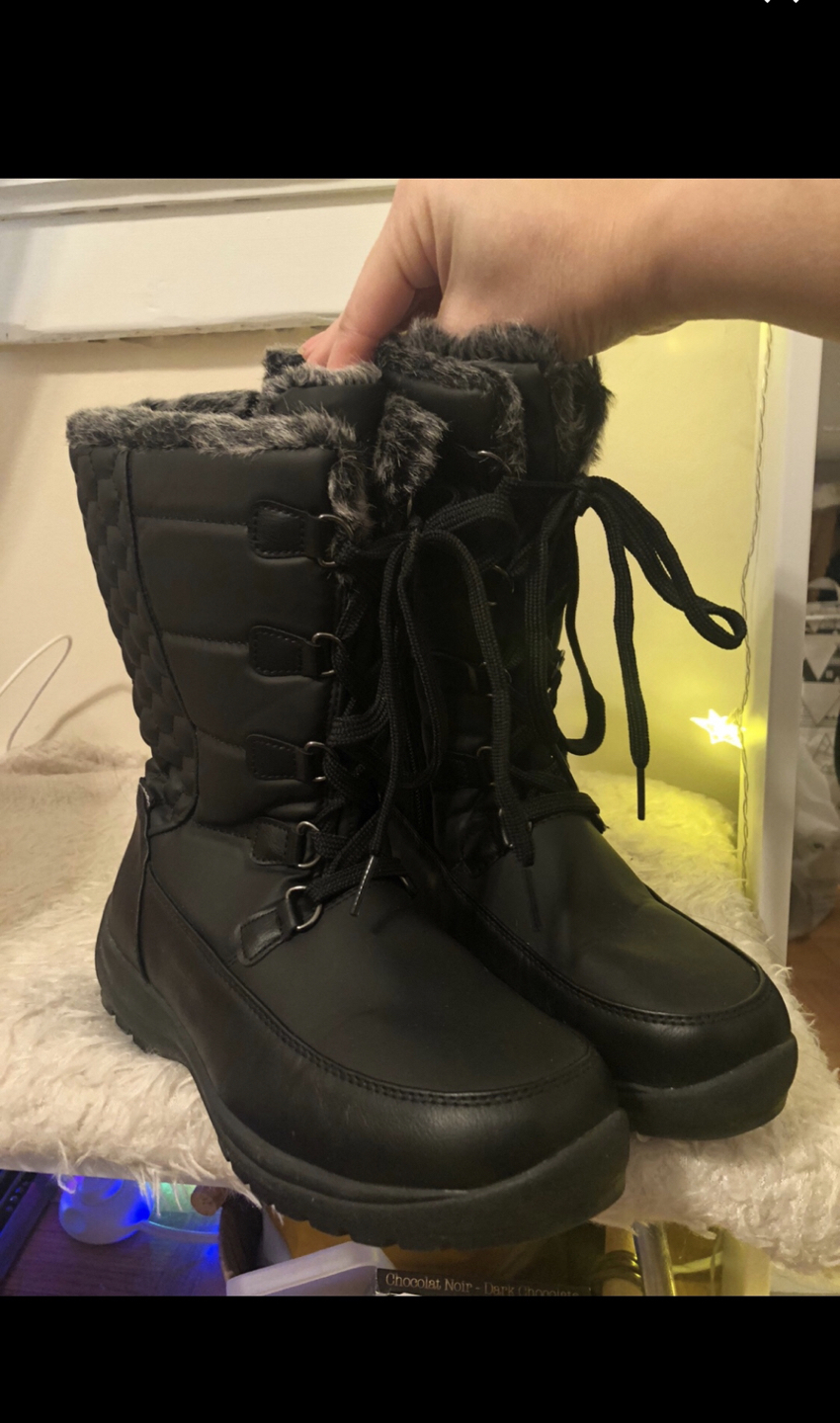 Tote waterproof winter women boots