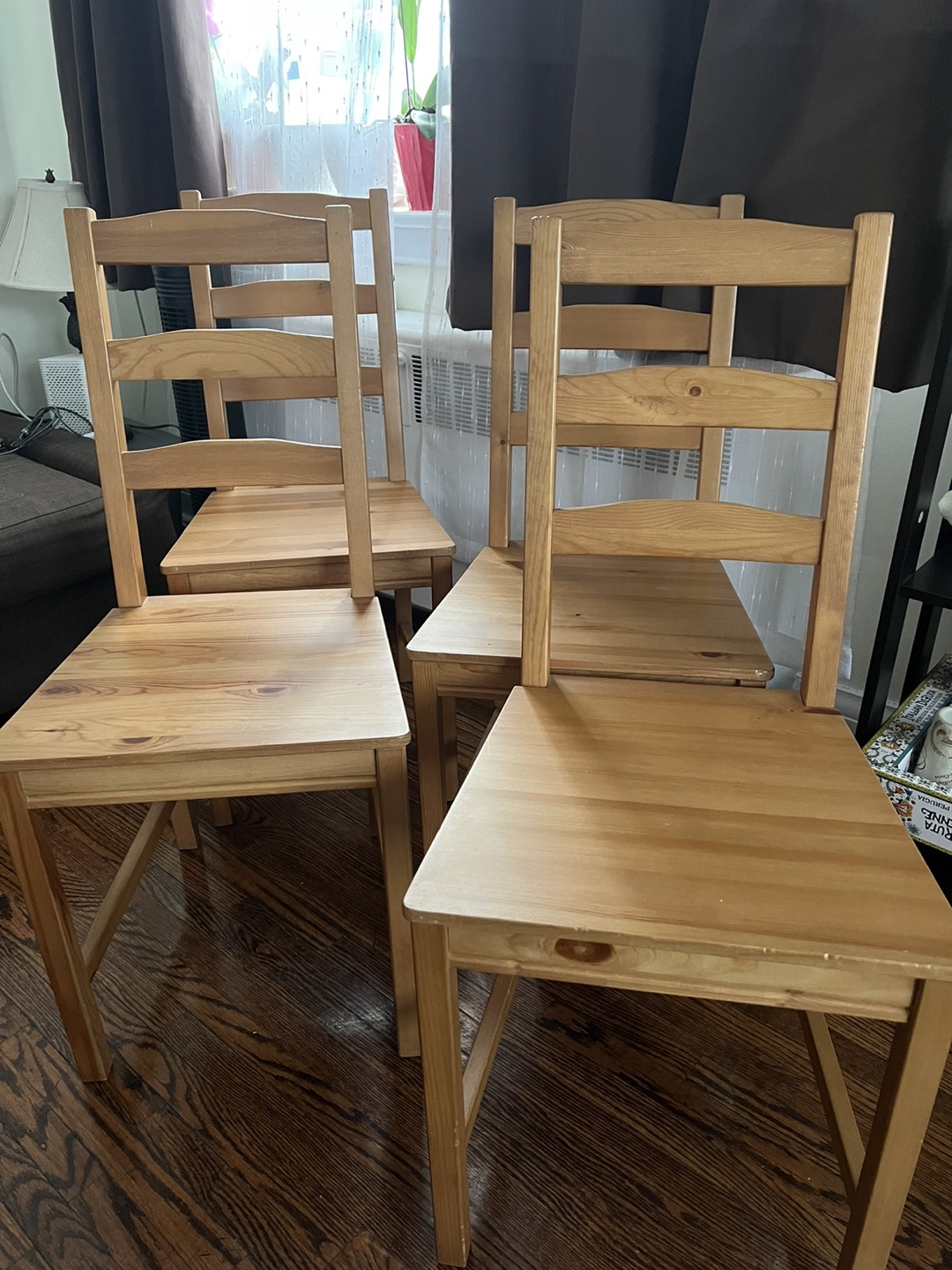 Ikea Jokkmokk Table and 4 chairs for sale - photo 2