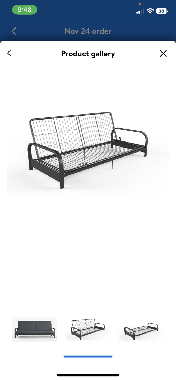 Mainstays Metal Futon - photo 3