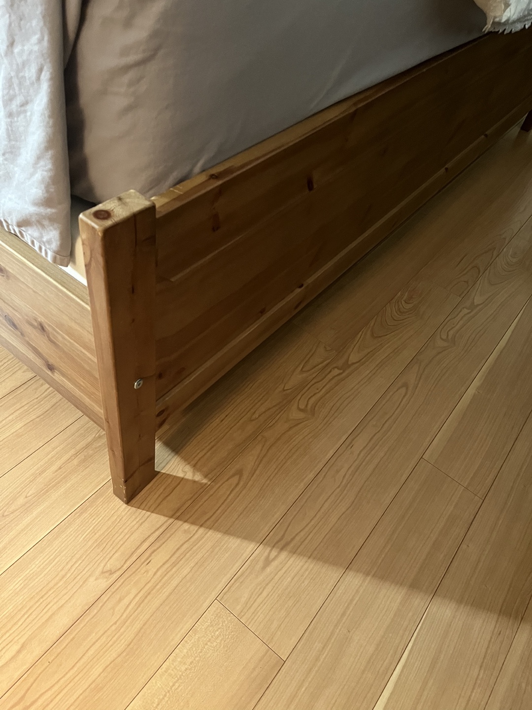 Moving Sale - King Bed frame and Two Night Tables - photo 3