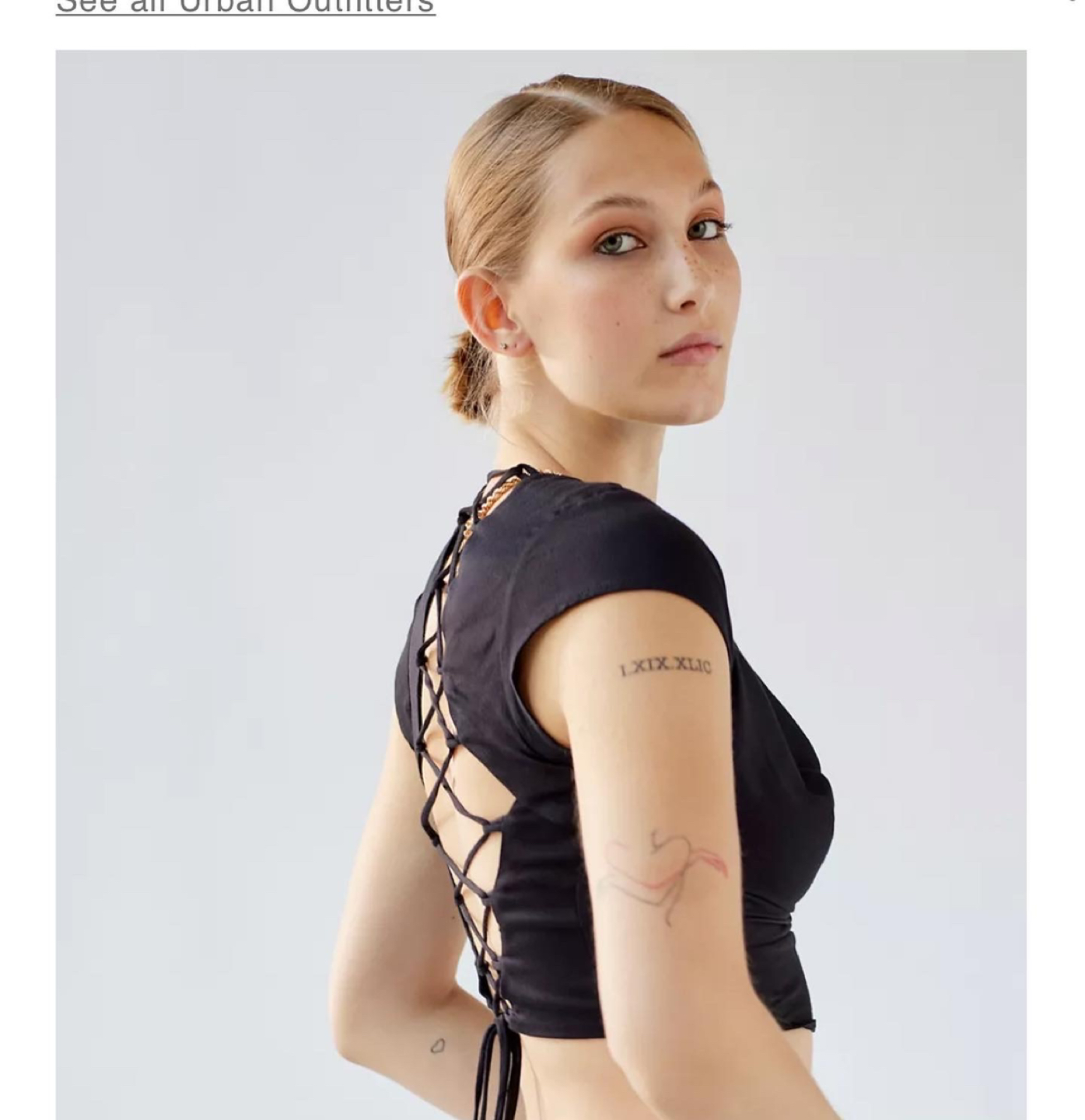 Urban outfitters backless tee - photo 2