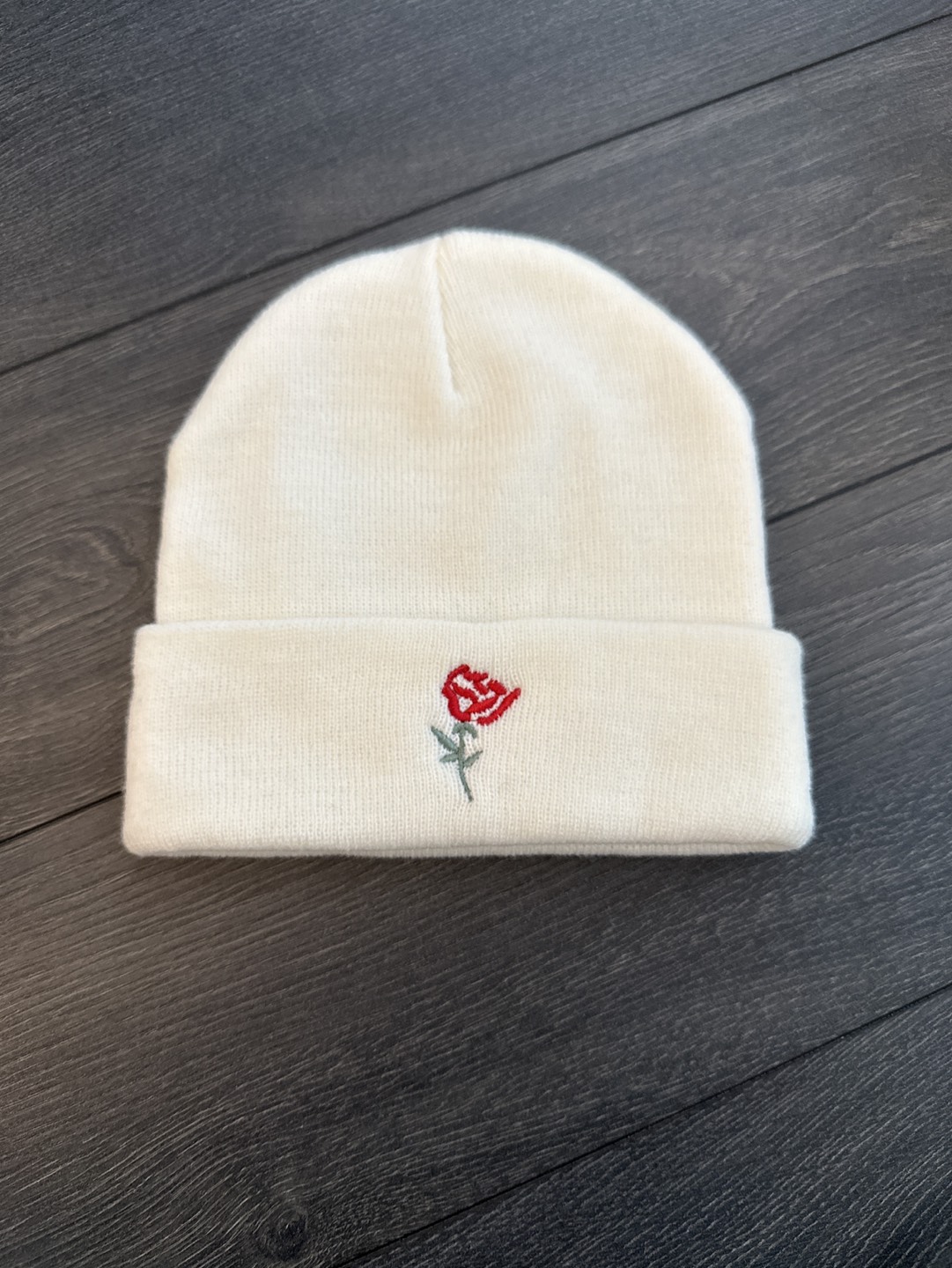 White beanie thumbnail