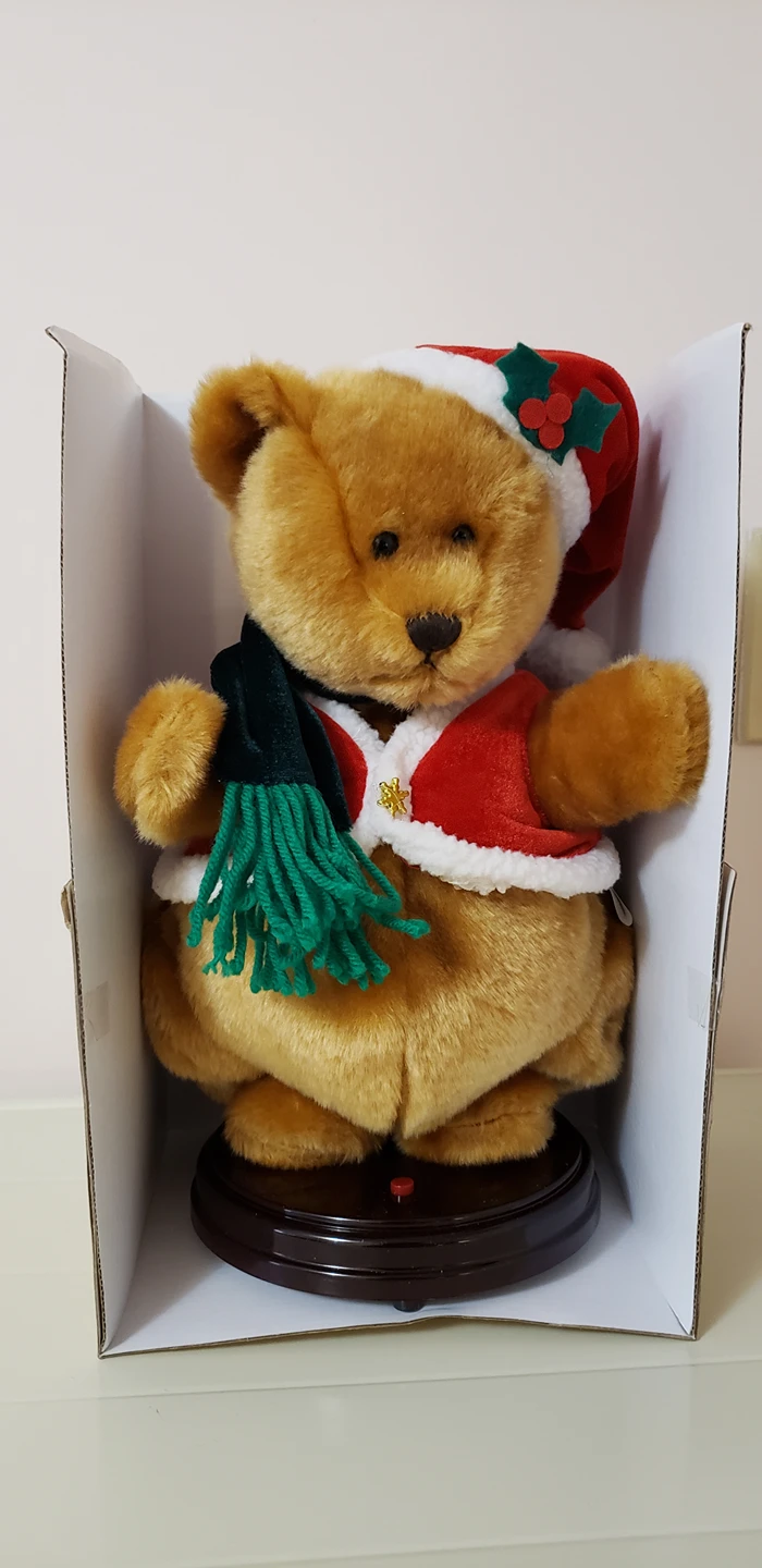 Musical Christmas Dancing Teddy image indicator(2)