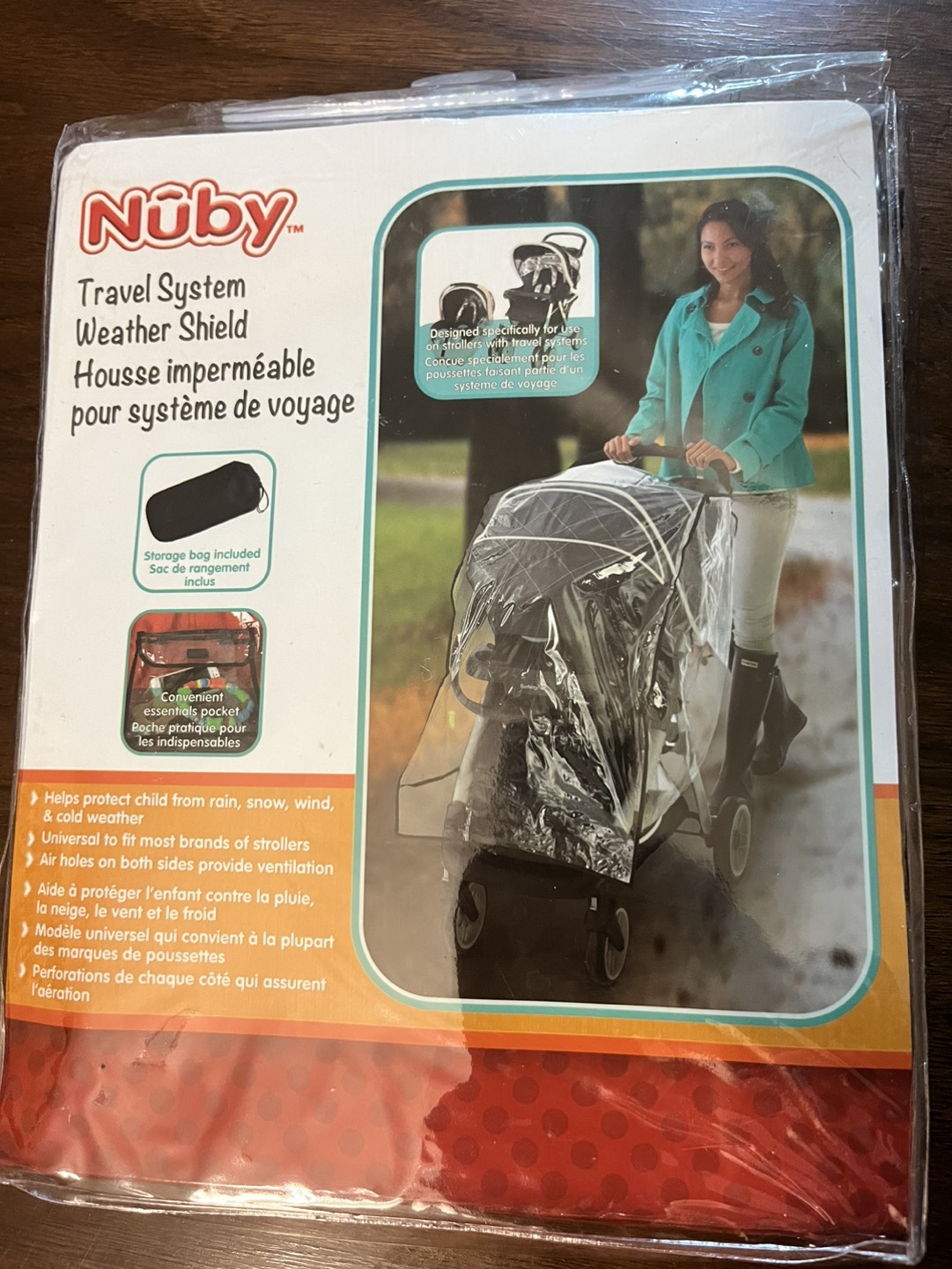 New Nuby Travel System Weather Shield  💝