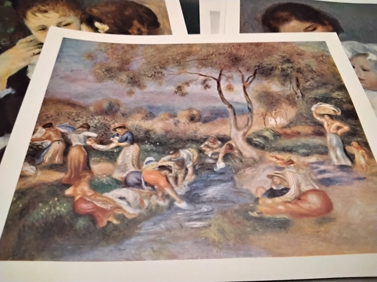 VINTAGE 1950-60S RENOIR 5 SKIRA COLOR PRINTS image indicator(6)