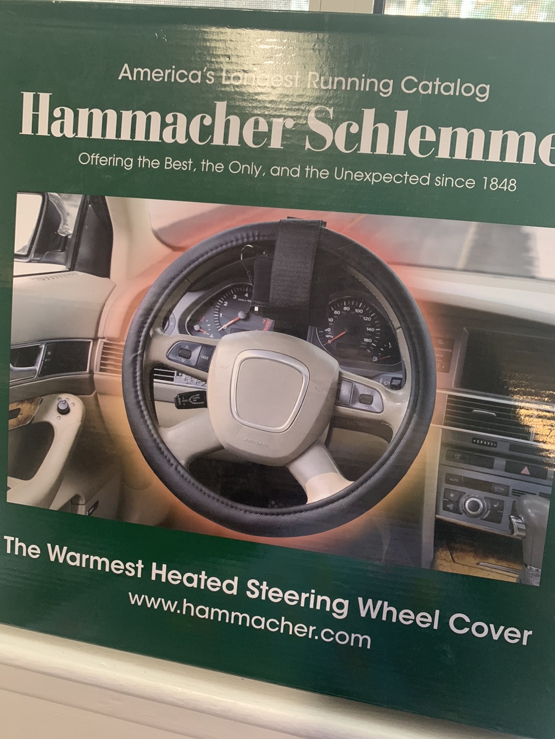 Heated Steering Wheel Cover thumbnail