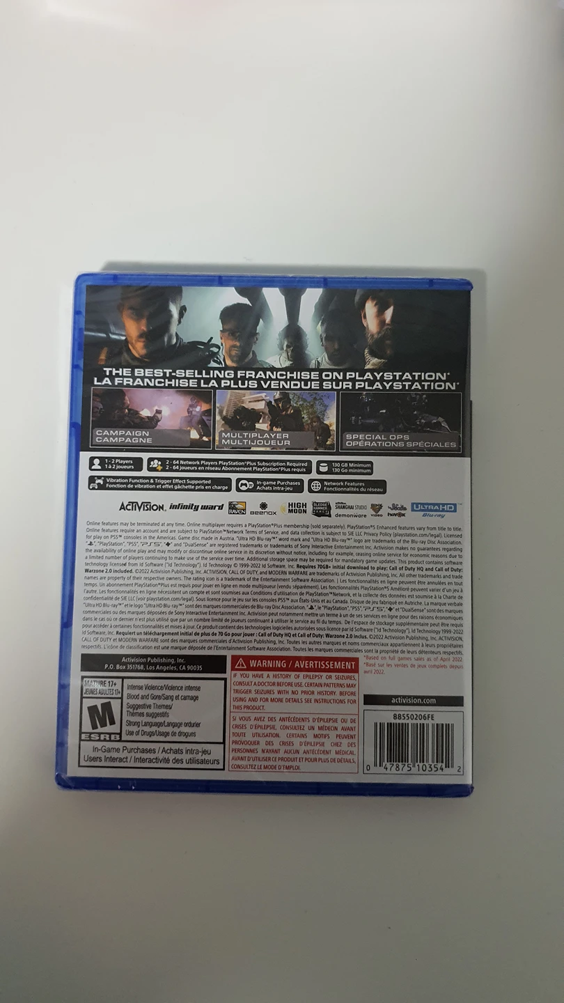Call of Duty Modern Warfare 2 for PS5 - photo 2