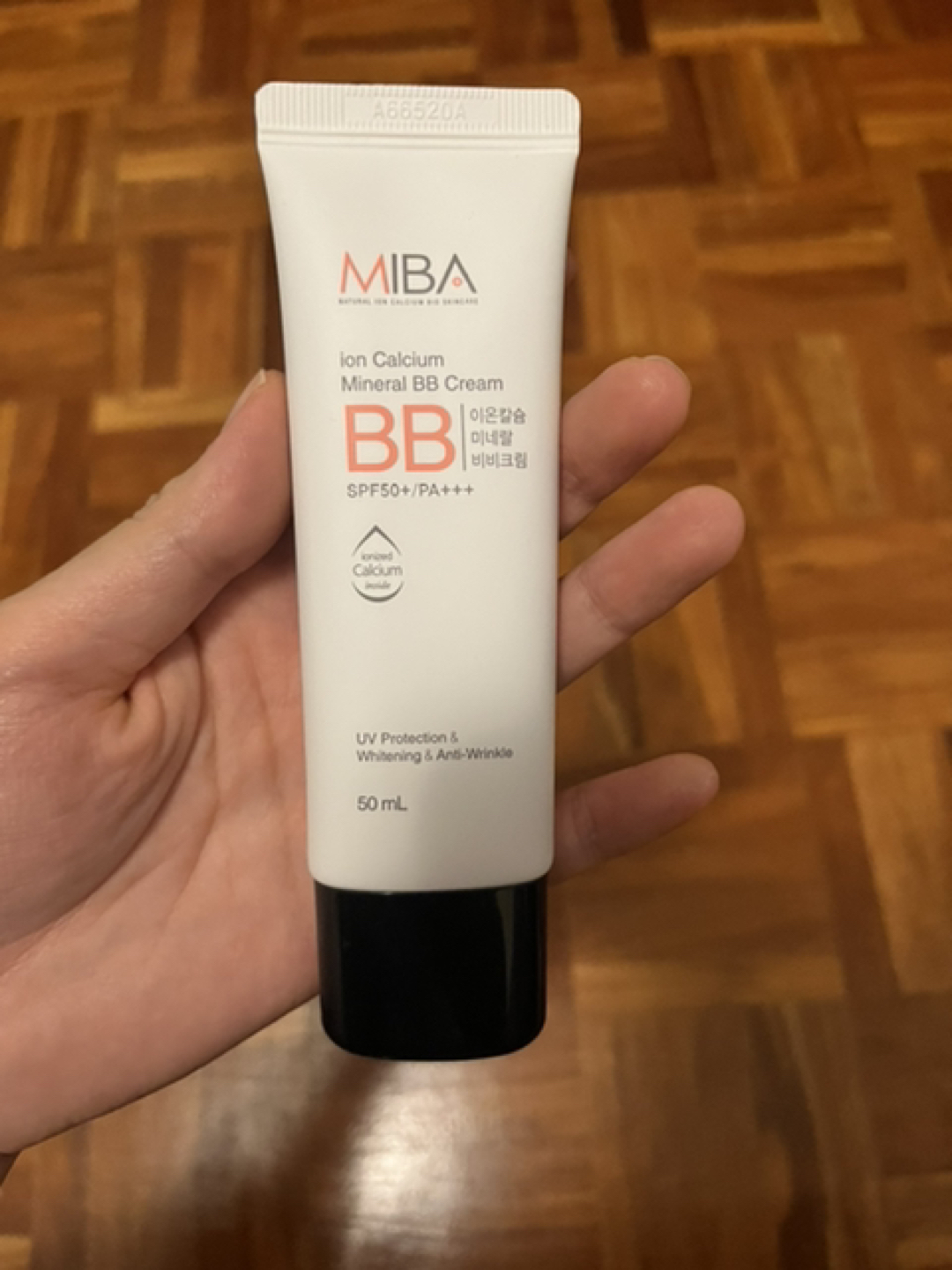 MIVA iron calcium mineral BB cream SPF50++/PA+++