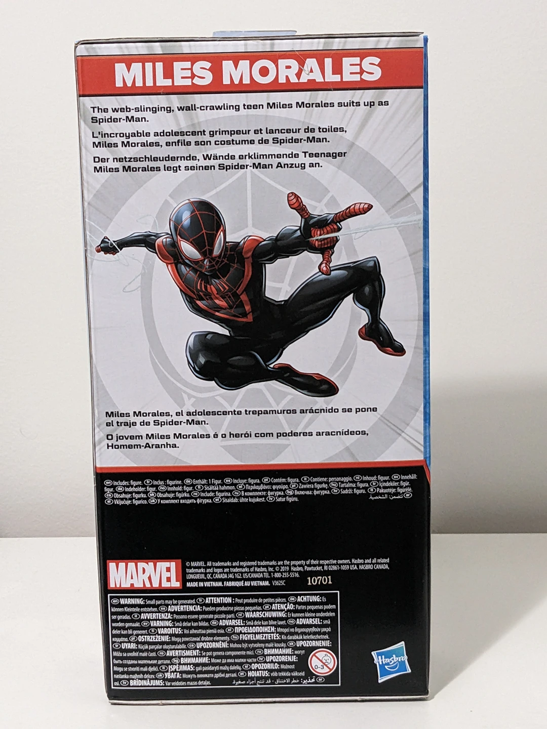 Marvel Avengers Miles Morales Action Figure Toy - photo 2