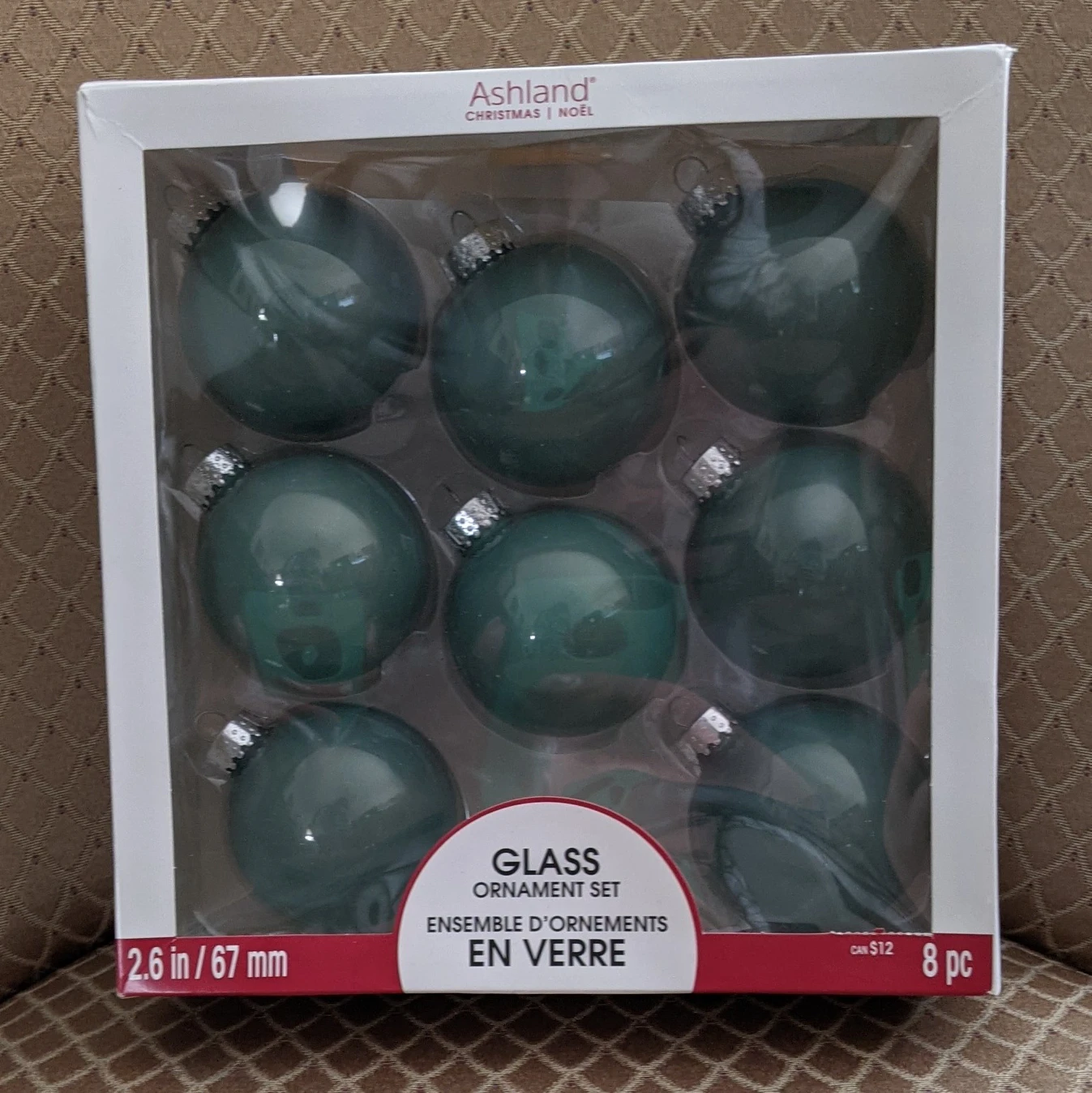 Glass Christmas Ornaments from Michaels thumbnail