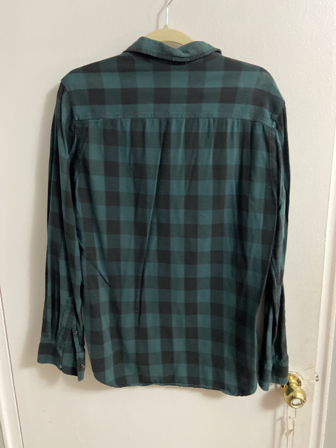 Green Flannel Shirt - Medium image indicator(4)