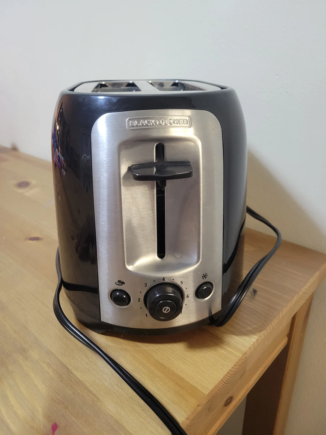 Black+Decker 2 wideslot toaster