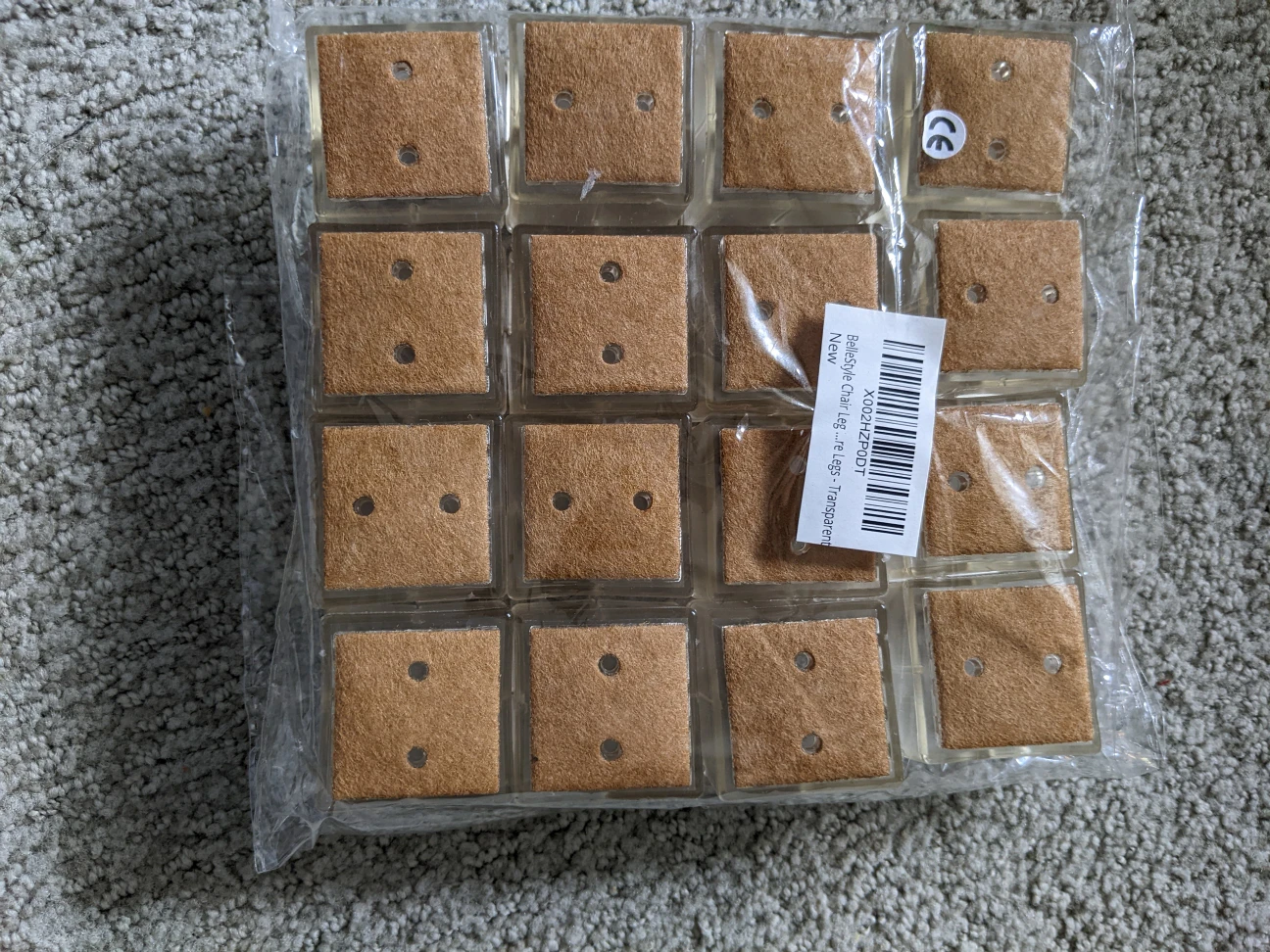 new 16 pcs chair leg floor protector image indicator(3)