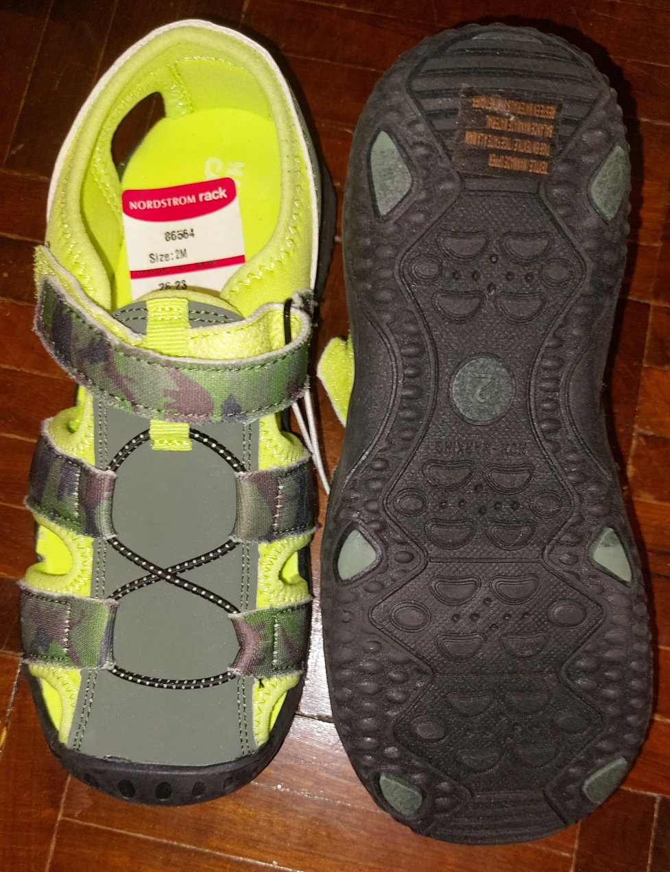 New/Like New Kids Boys Unisex Sneakers Sandals Size 2-3 image indicator(4)