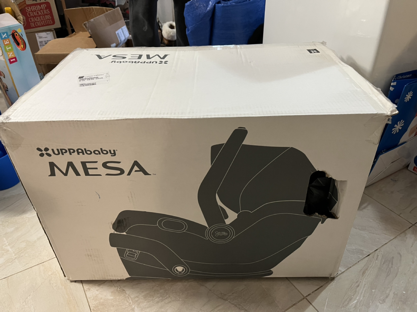 Uppababy Mesa infant carseat