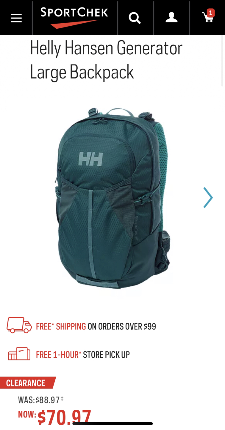Helly Hansen backpack thumbnail