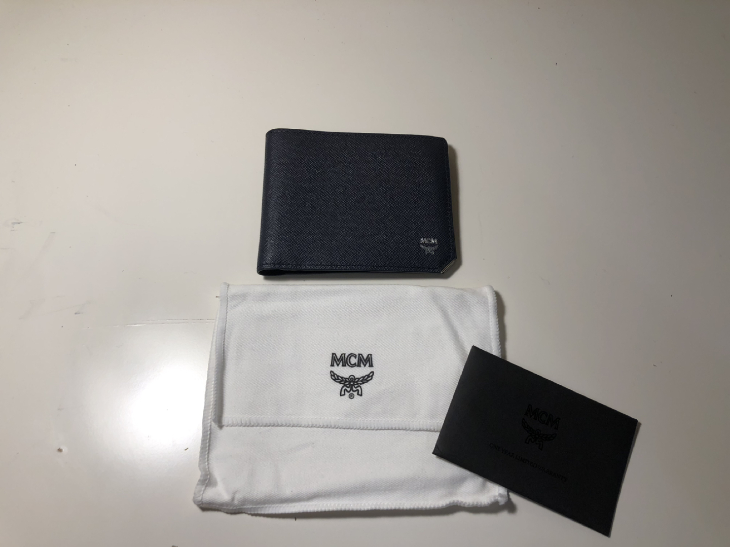 MCM) New Bric Bifold Wallet - photo 4