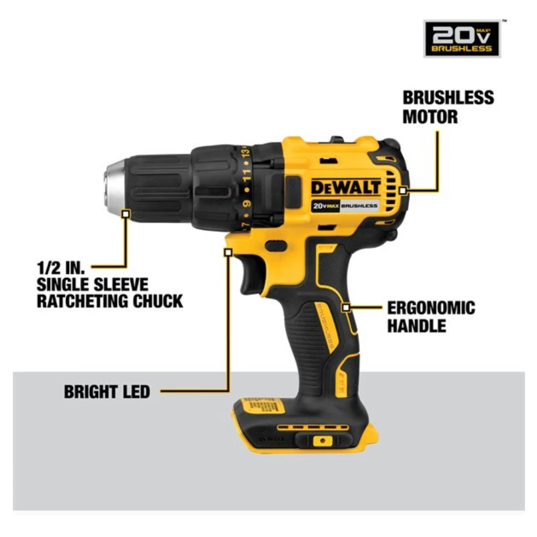 Dewalt 20V bushless drill/Driver thumbnail