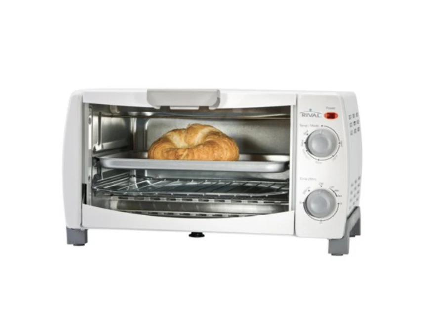 Rival Toaster Oven TO-821 White: Immaculate Condition!