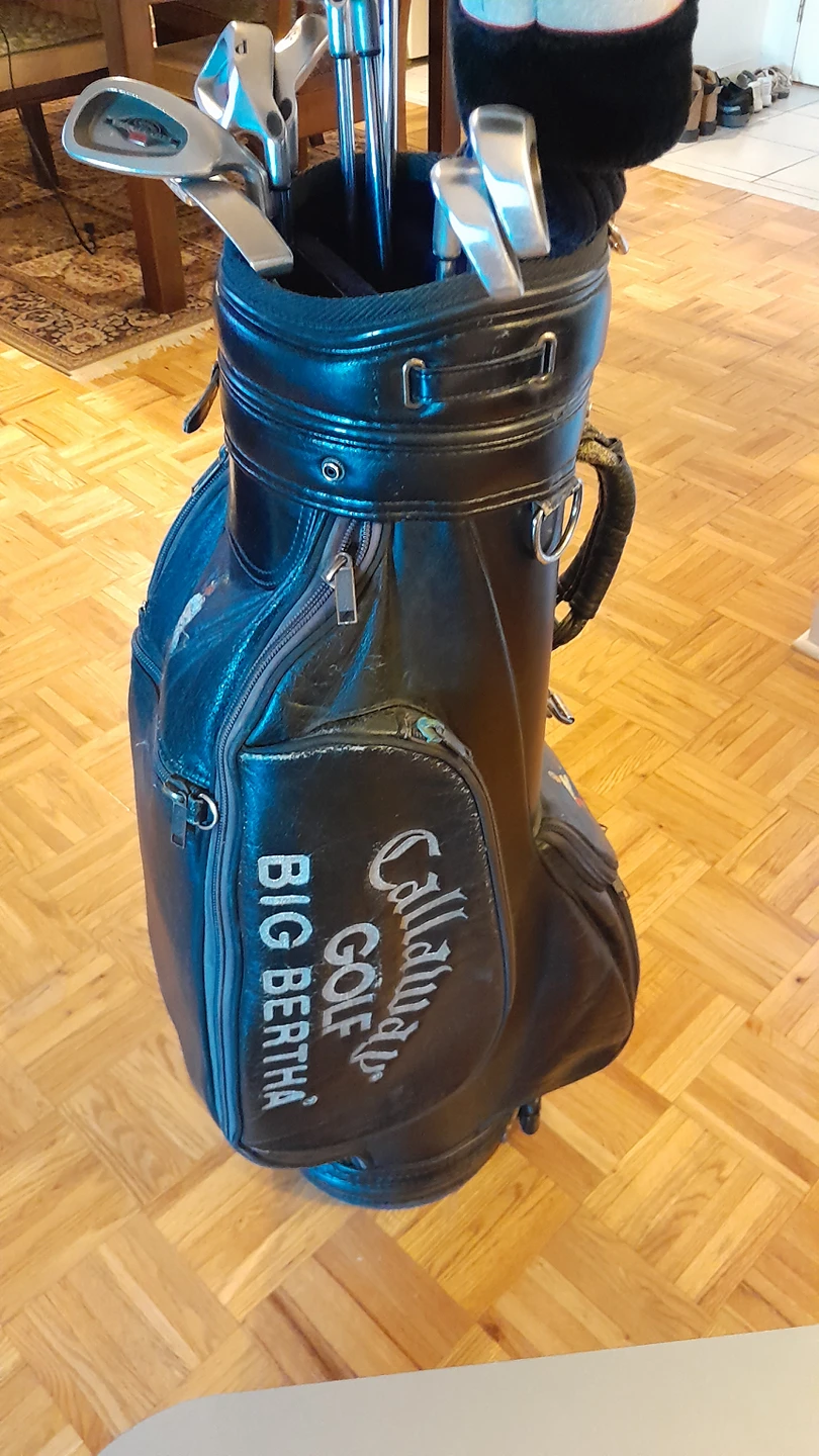 GOLF CLUBS-FULL 14 PCS SET W/BAG