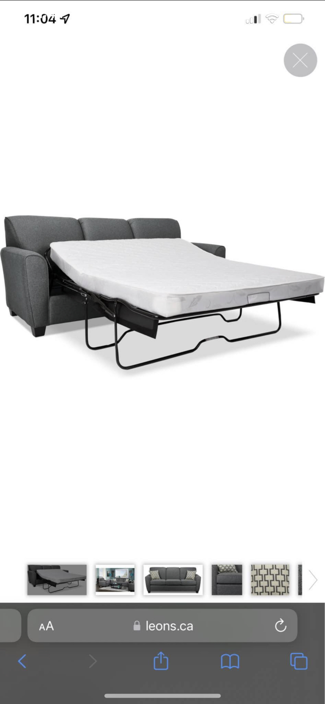 Ashby queen sofa bed - photo 2
