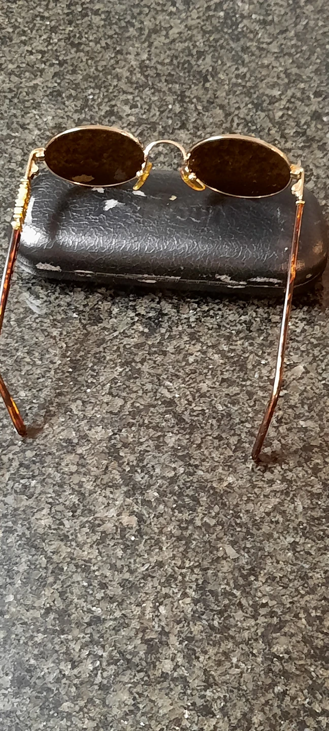 MOSCHINO MM403 6P/33 GOLD TORTOISE VINTAGE SUNGLASS image indicator(8)