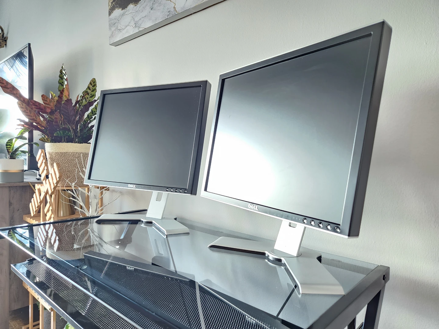 Two 20" Dell Computer Monitors image indicator(3)