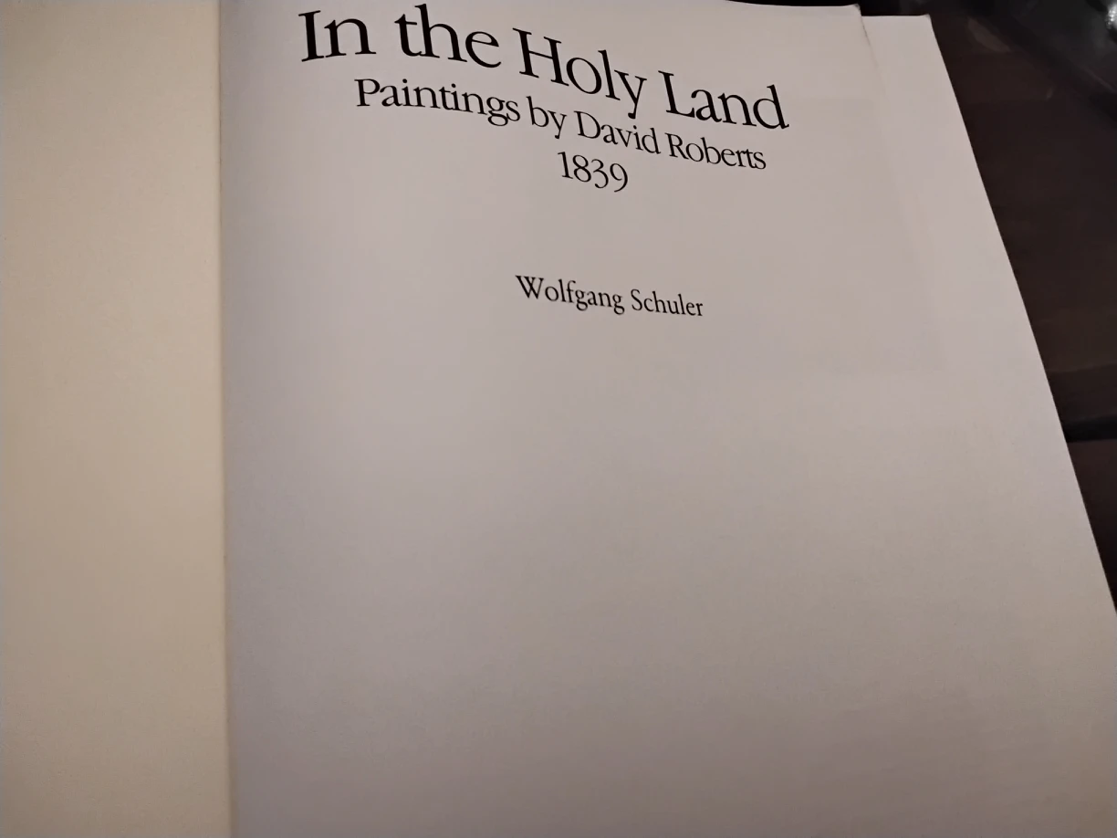 Beautiful Vintage Book "In The Holy Land" Paintings image indicator(2)