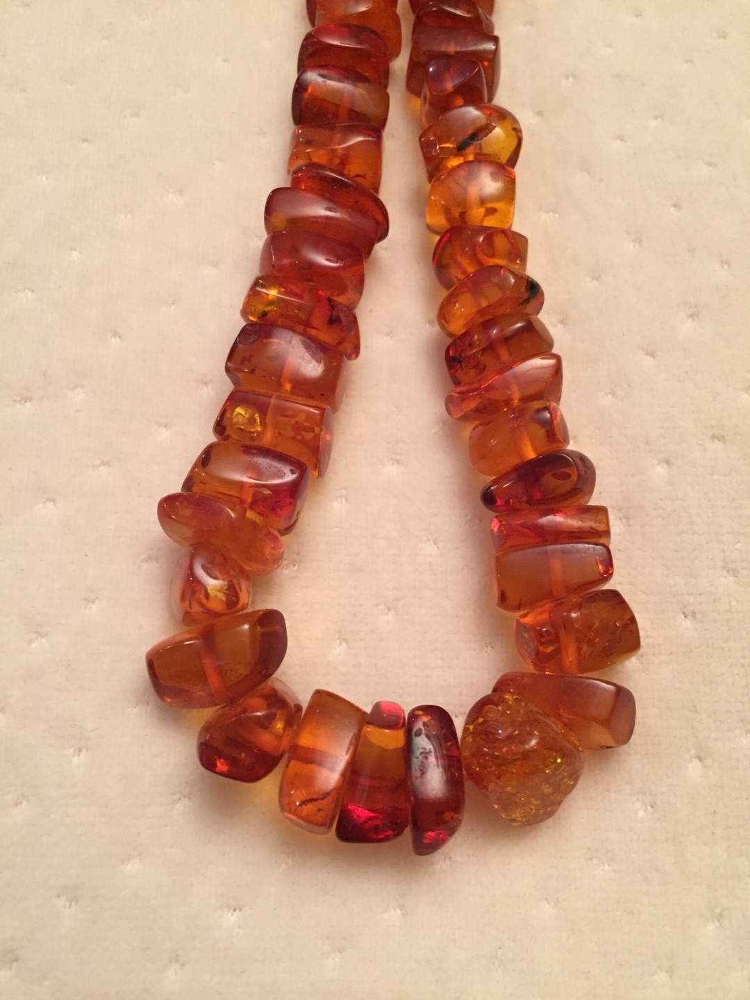 Natural Amber Necklace.