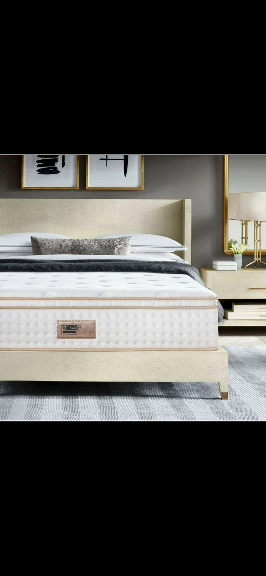 Memory foam Mattress covered in protector - photo 3