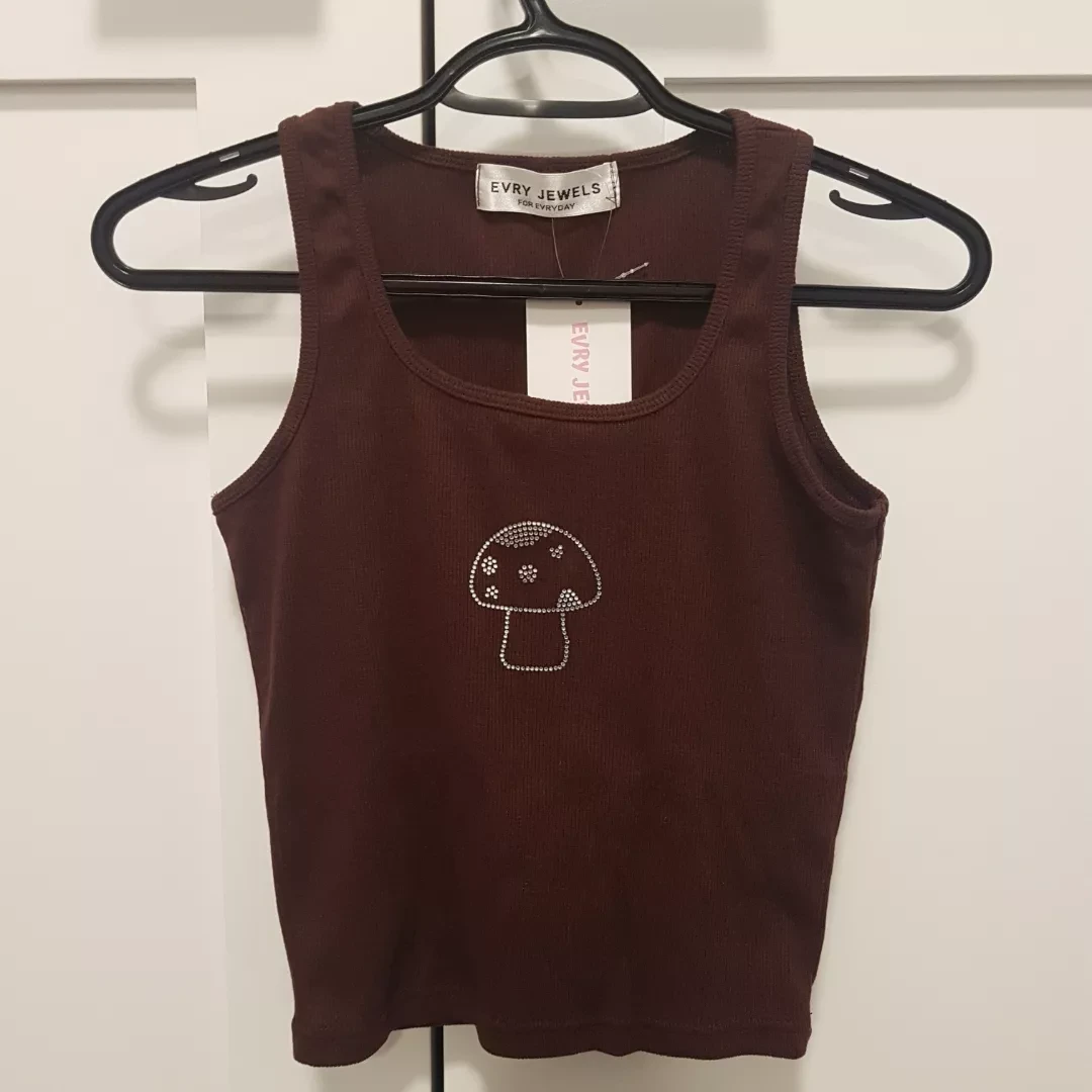 Evey Jewels mushroom tank top thumbnail