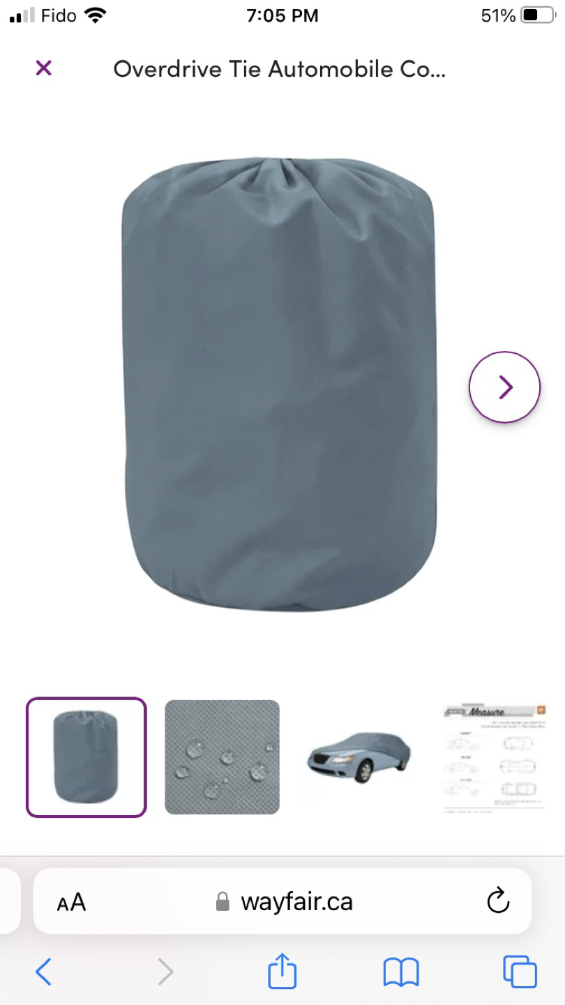 Car cover image indicator(6)