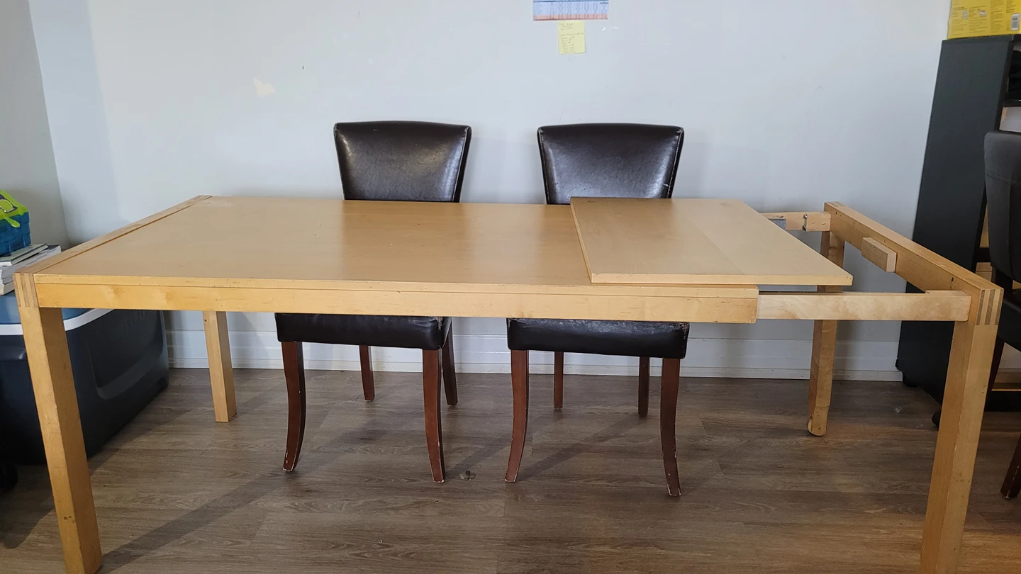 Expandable table 59 - 79.5 in x 33 in - photo 2