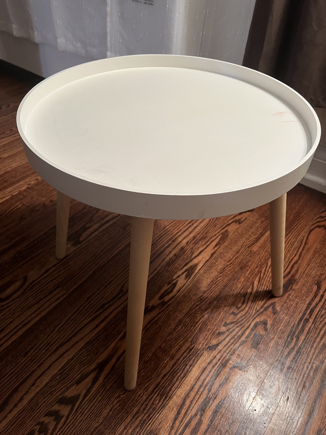 Small white side table for sale
