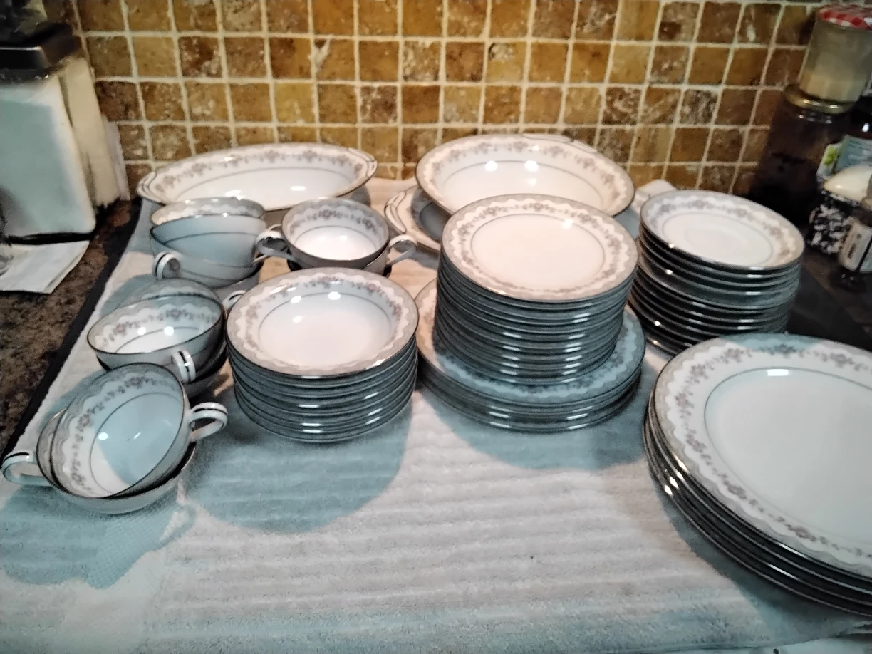 Noritake "Glenwood " China Set, Not Complete thumbnail