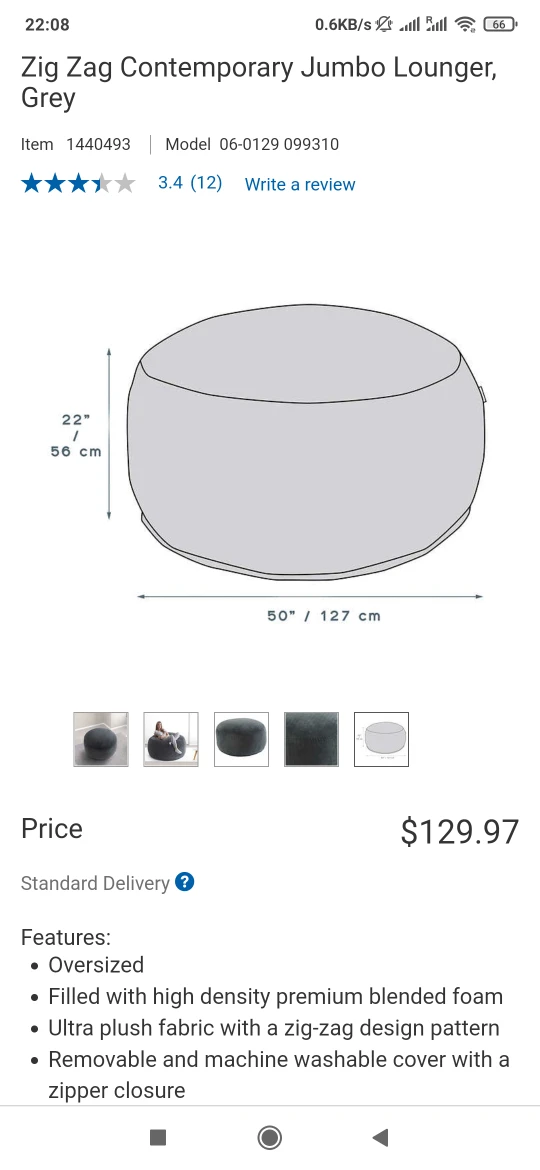 Bean Bag / Jumbo Lounger - photo 2