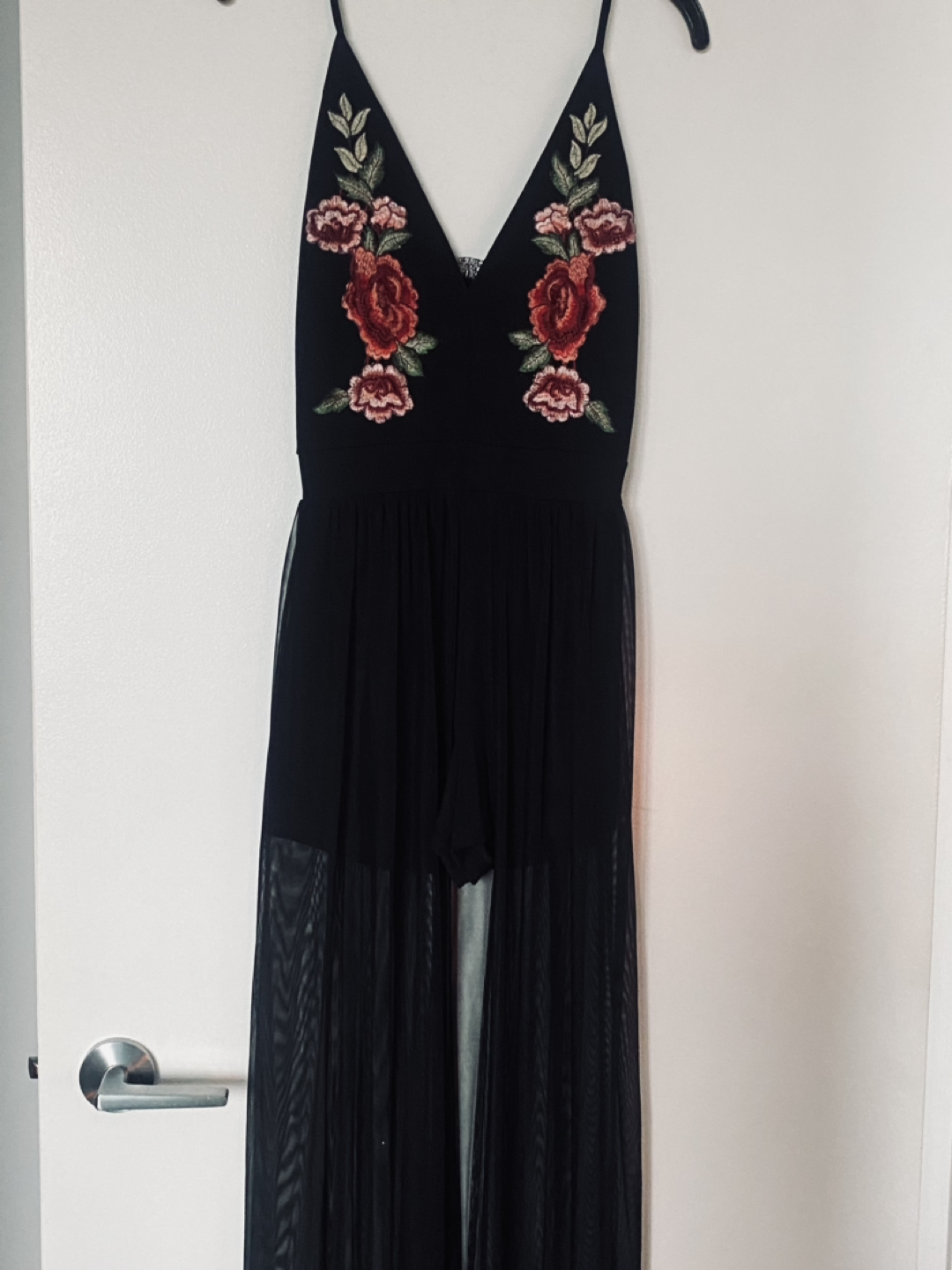 New beautiful sheer romper thumbnail