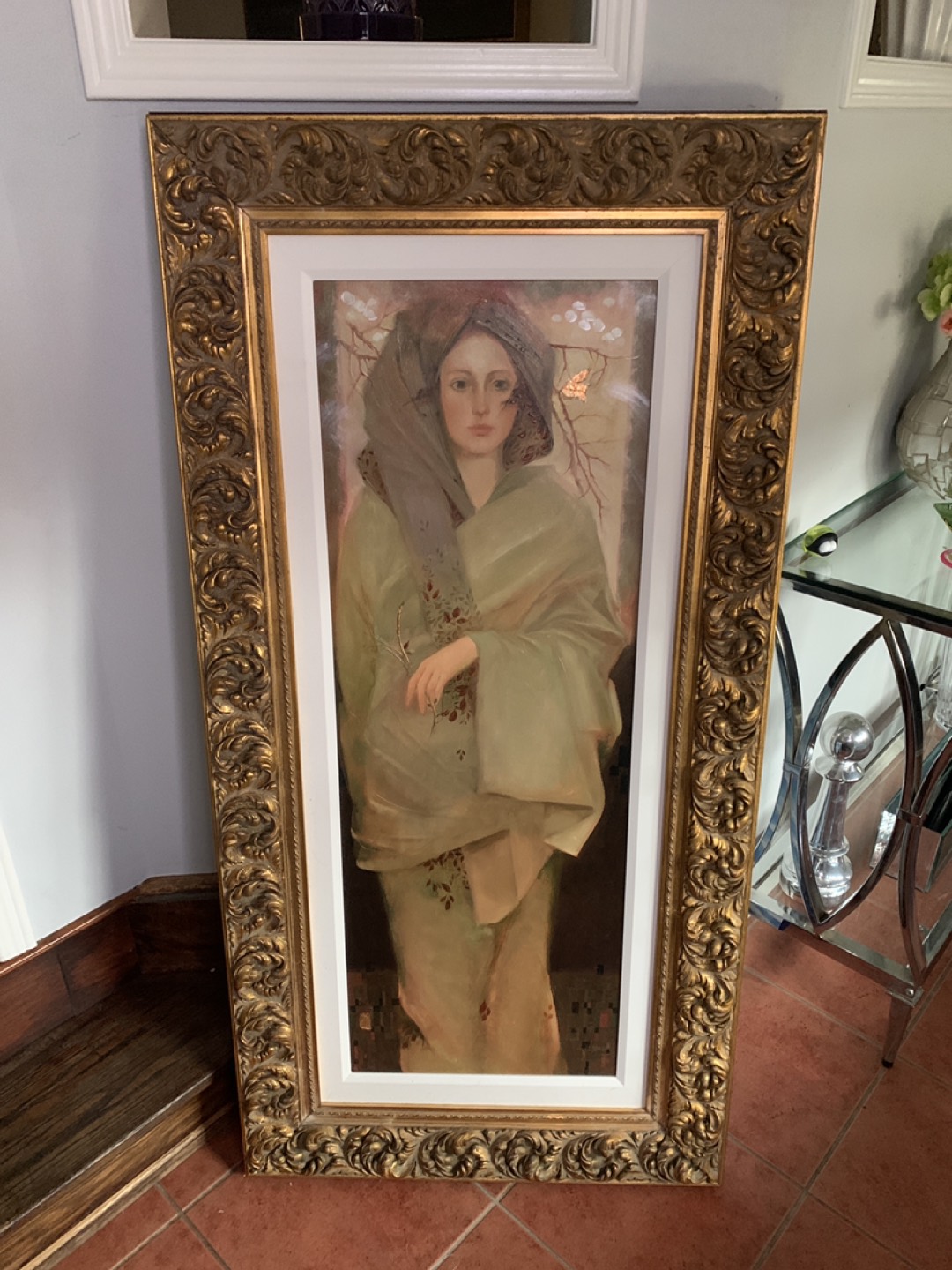 Painting with beautiful frame