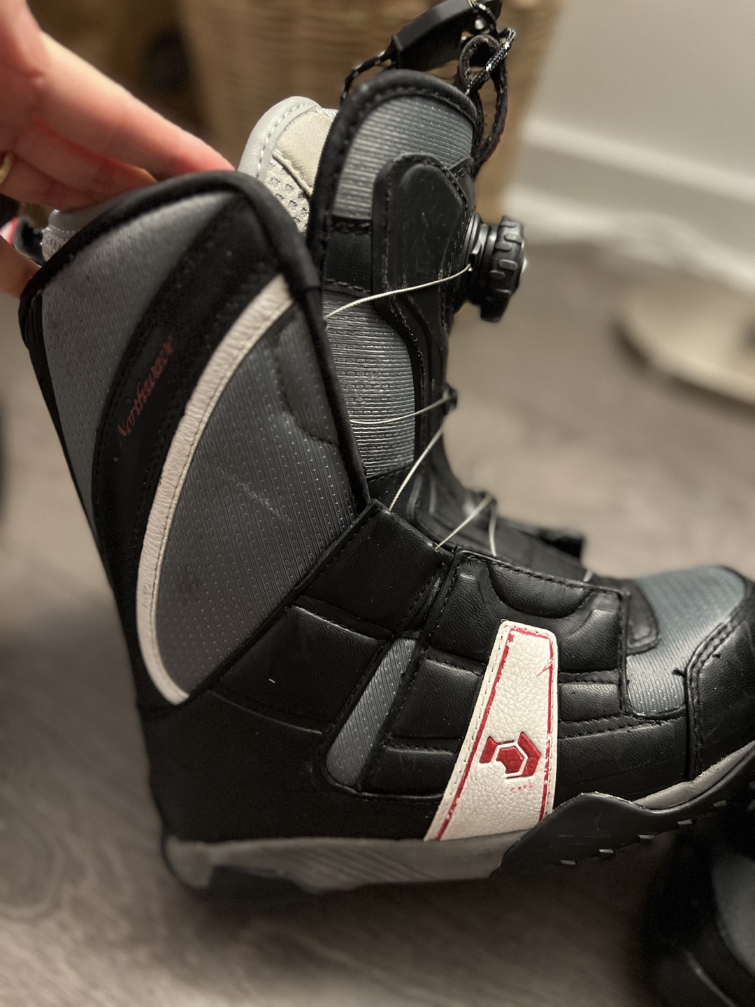 Snowboard Boots with BOA lacing system Size US M 5 / W 6 230 - photo 2