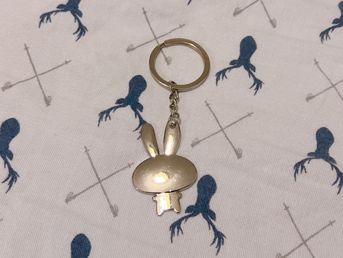 Little Bunny Metal Key Chain 💝 image indicator(2)