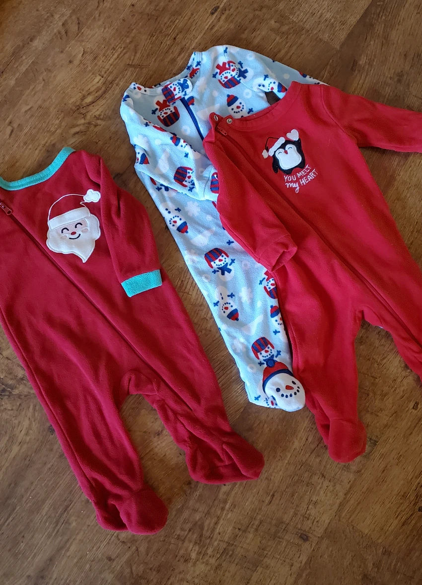 Christmas Sleepers 3-6 Months thumbnail