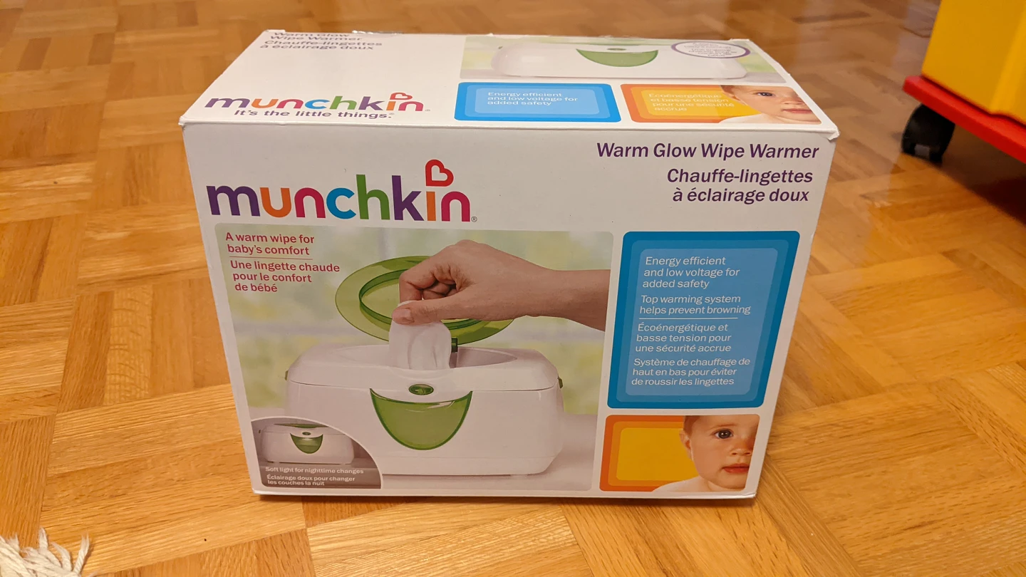Munchkin Warm Glow Wipe warmer