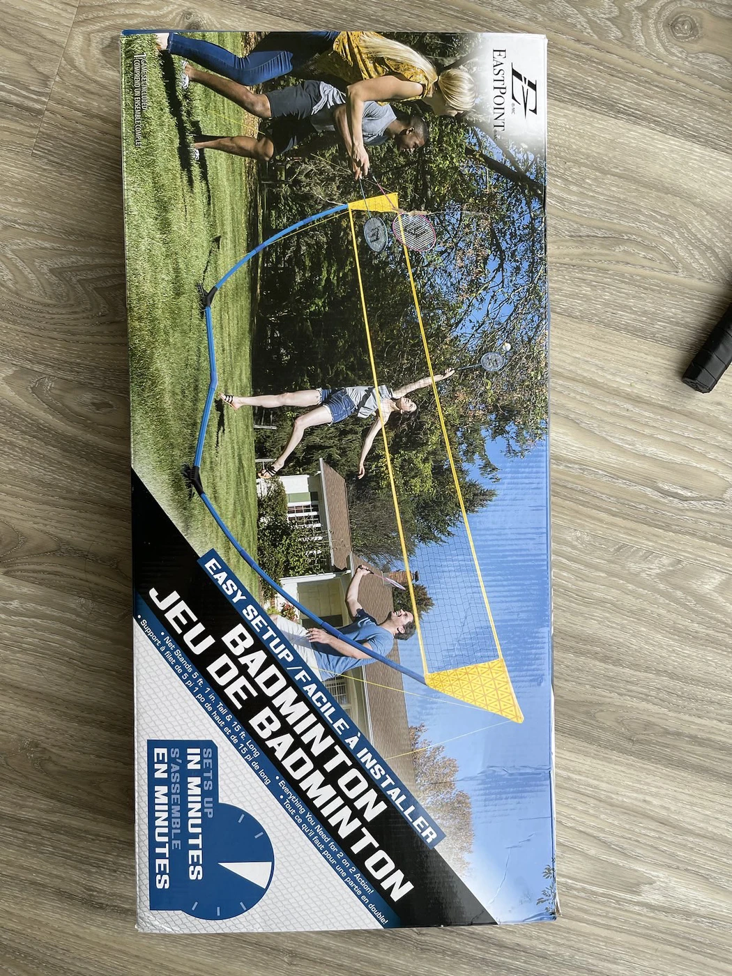 East point Badminton easy setup set