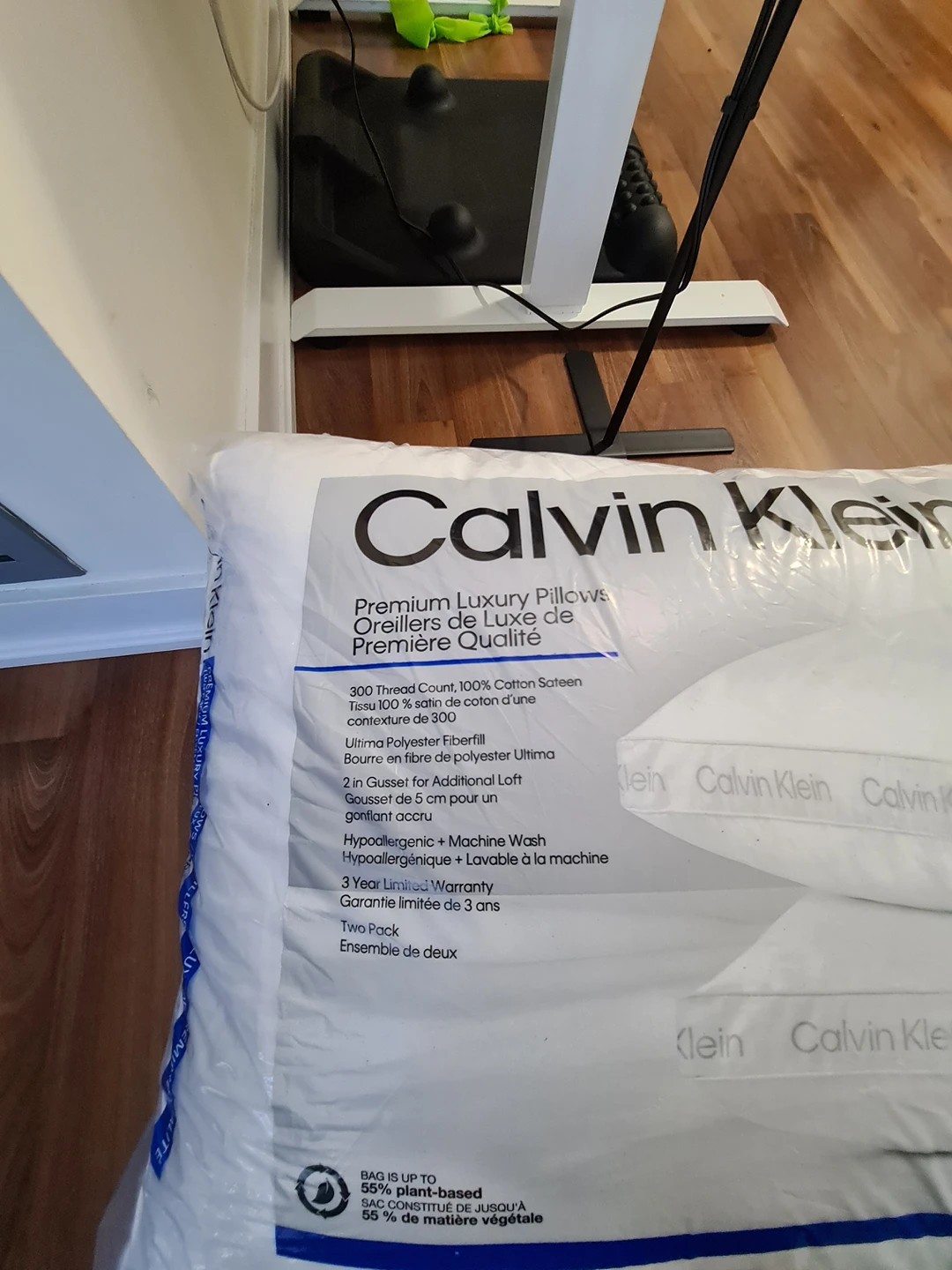 Calvin Klein pillows (queen size)