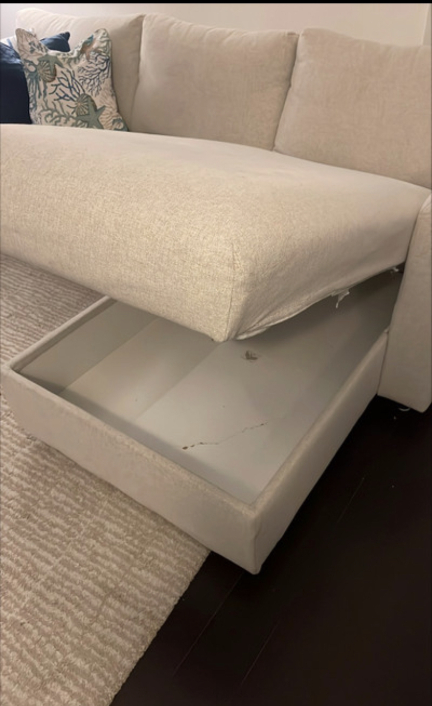 IKEA sofa with storage - photo 2