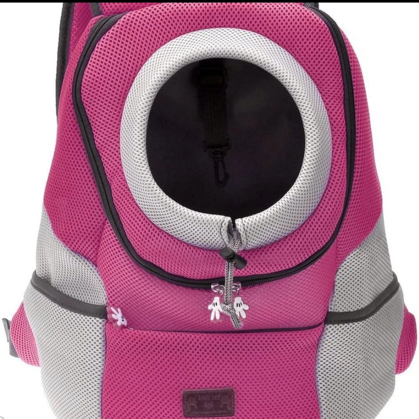 💝 FRONT OR BACK CARRYING BREATHABLE PINK DOG CARRIER NWT thumbnail