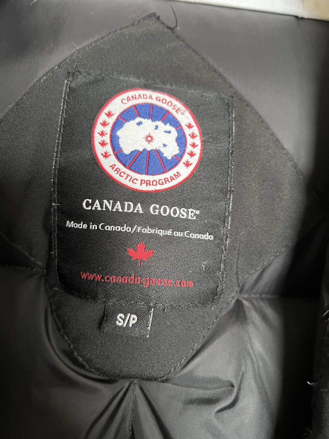 Canada goose expedition parka black small - photo 2
