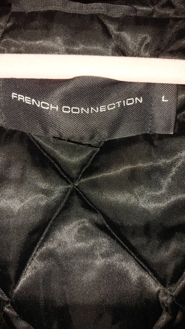 Men's French Connection Fuax Fur Lined Hood Winter Jacket Large image indicator(3)
